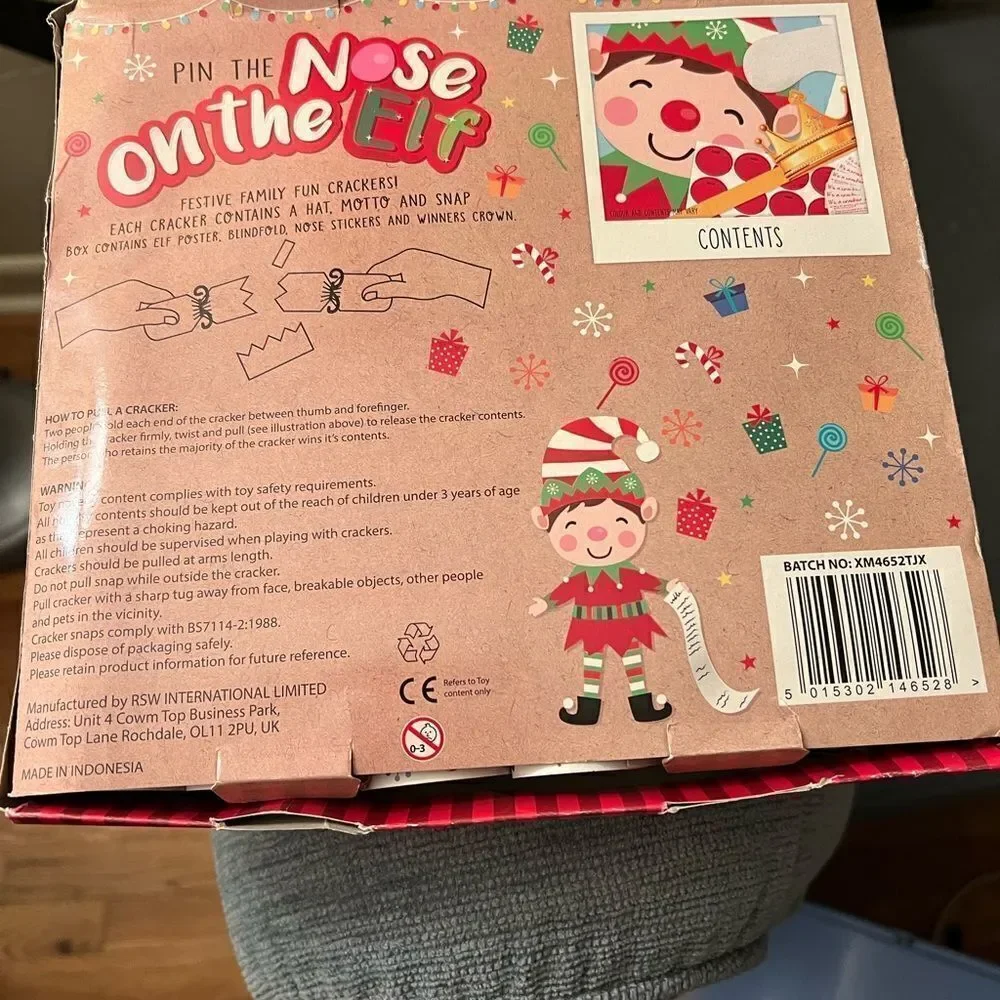 Pin the Nose On the Elf